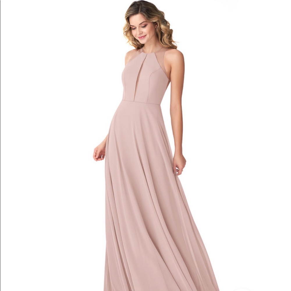 Azazie Essex Bridesmaid Dress - dusty rose